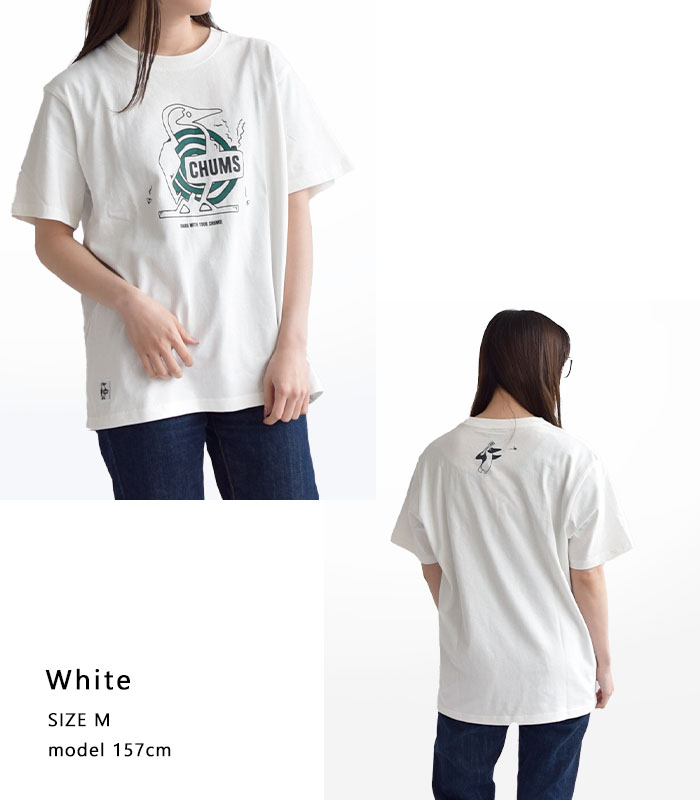 CHUMS チャムス トップス Tシャツ 半袖 蚊取り線香 アンチバグ