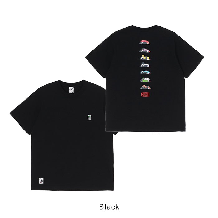 2025春夏新作 CHUMS チャムス Tシャツ 半袖 寿司 湯?み すし バックプリント ブービースシフレンドTシャツ トップス 綿100％ メンズ レディース CH01-2521 | CHUMS | 02