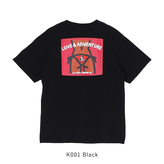 2025春夏新作 CHUMS チャムス Tシャツ 半袖 かせきさいだぁ Hip T-Shirt ヒップ コラボ トップス 綿100％ メンズ レディース ユニセックス M L XL CH01-2554 CHUMS 2025春夏新作 チャムス Tシャツ 半袖 かせきさいだぁ