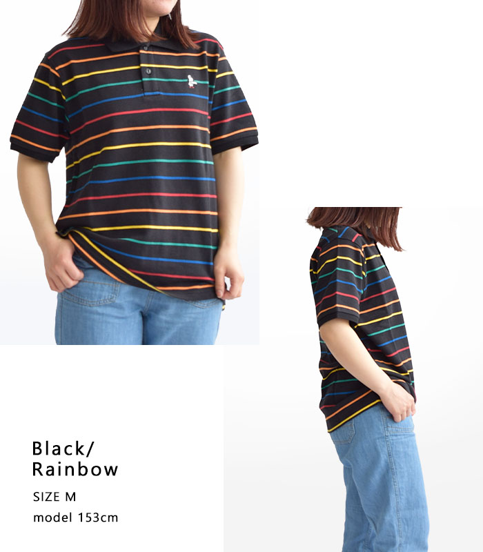 チャムスCHUMSクレイジーパターン新品刺繍ボーダーゴルフウェア チャムスCHUMSクレイジーパターン新品刺繍ボーダーゴルフウェア