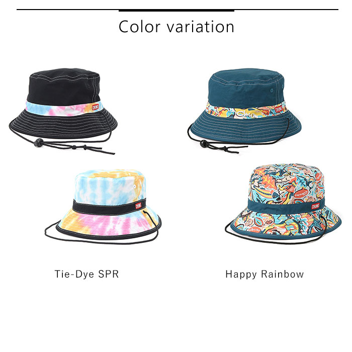 CHUMS 2025春夏新作 チャムス 帽子 Reversible Pile Bucket Hat