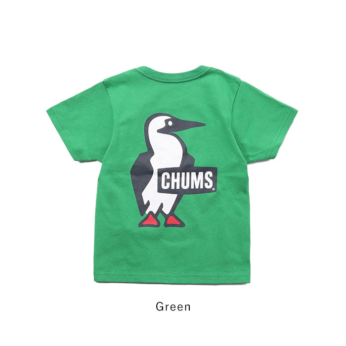 CHUMS チャムス キッズ Tシャツ 半袖 トップス カットソー ブービー 