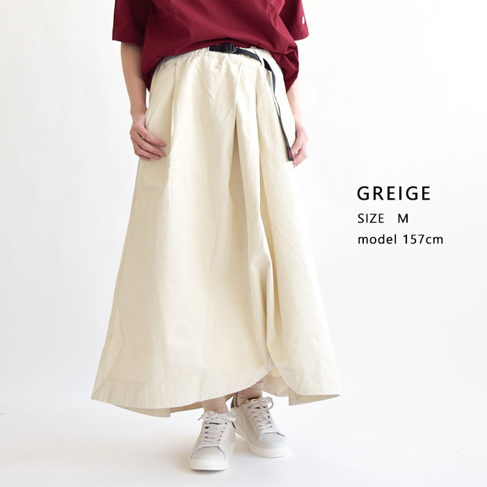 GRAMICCI グラミチ スカート TALECUT SKIRT / テイルカットスカート レディース ロングフレアスカート G2SW-SK001