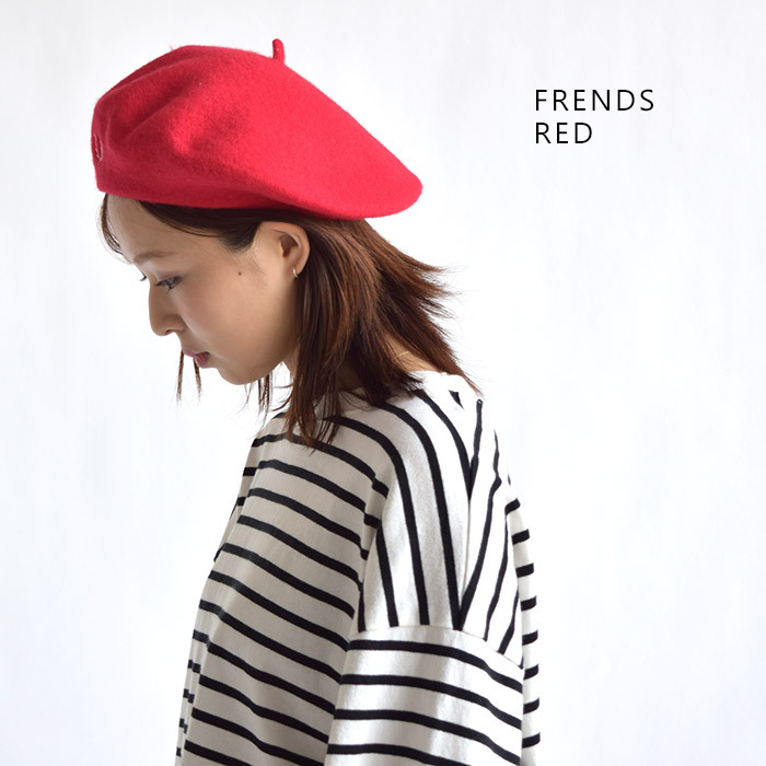 FRED PERRY フレッドペリー ベレー帽 Wool Beret ウール メンズ 