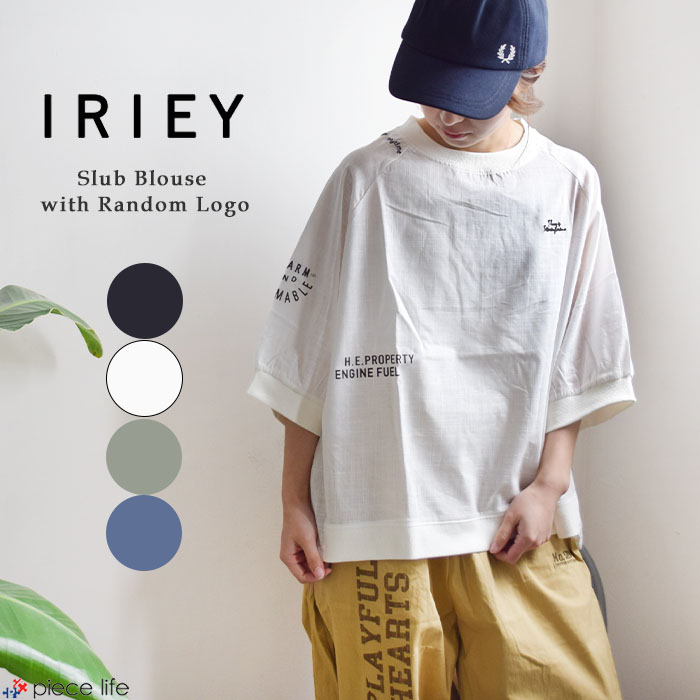 IRIE 2025春夏新作 アイリー iriey トップス ブラウス 半袖