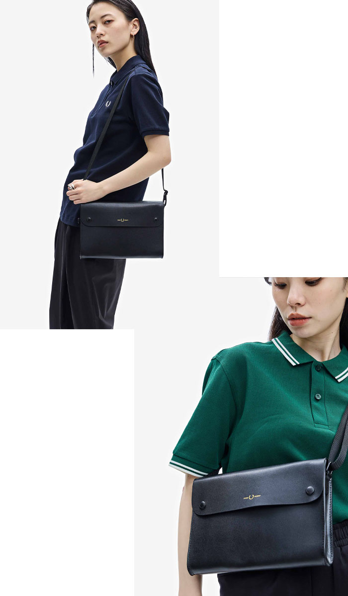 Qoo10] Fred Perry フレッドペリー ショルダーバッグ メンズ