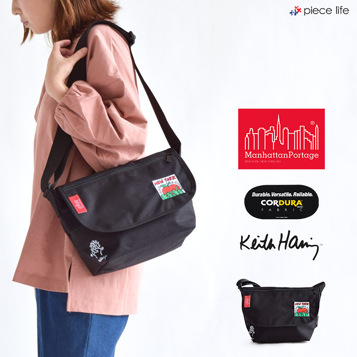 Manhattan Portage マンハッタンポーテージ Casual Messenger Bag JR Keith Haring バッグ メンズ  レディース レディースバッグ 男女兼用 : mp1605jrkh21 : piece life - 通販 - Yahoo!ショッピング