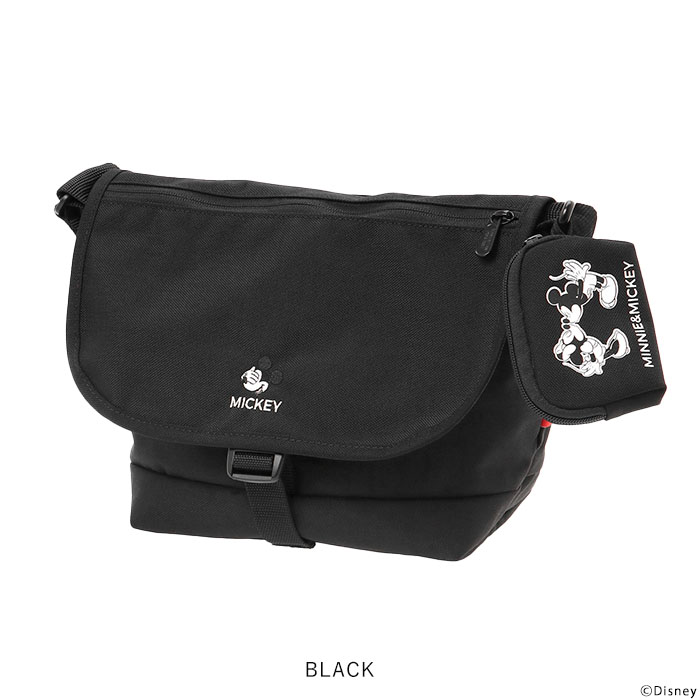 2024秋冬新作 マンハッタンポーテージ Manhattan Portage メッセンジャー バッグ ミッキー ディズニー メンズ レディース ショルダー MP1605JRFZPMIC24 | Manhattan Portage | 01