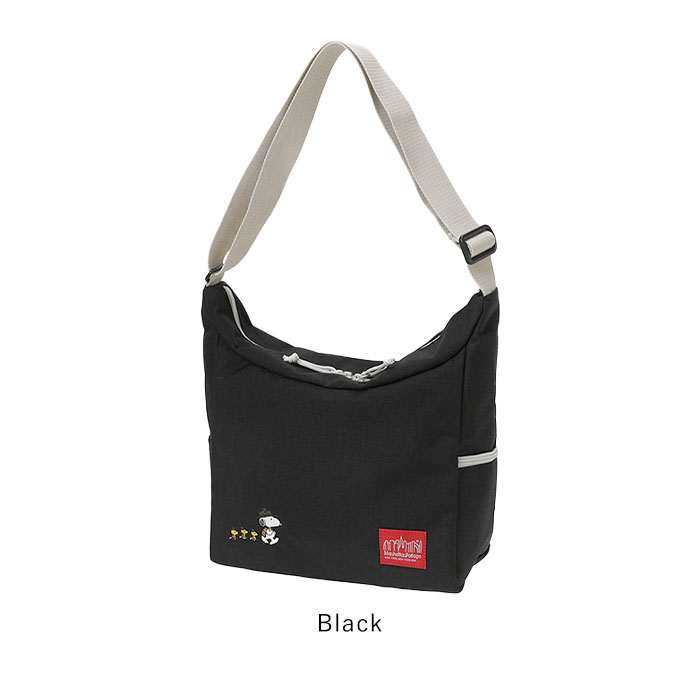 2022秋冬新作 Manhattan Portage マンハッタンポーテージ ピーナッツ スヌーピー ショルダーバッグ バッグ 男女兼用 かばん 黒 MP6041PEANUTSFW22