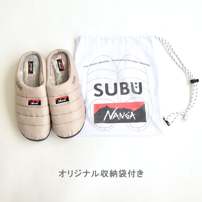 NANGA ナンガ subu オーロラ × SUBU AURORA WINTER SANDAL