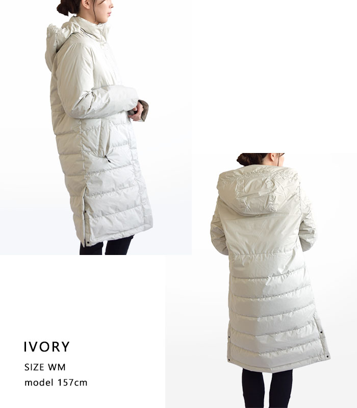 【タグ付】NANGA(ナンガ) レディスダウンハーフコート N1LDBK51 NANGA ナンガ ハーフコート AURORA TEX DOWN HALF COAT W