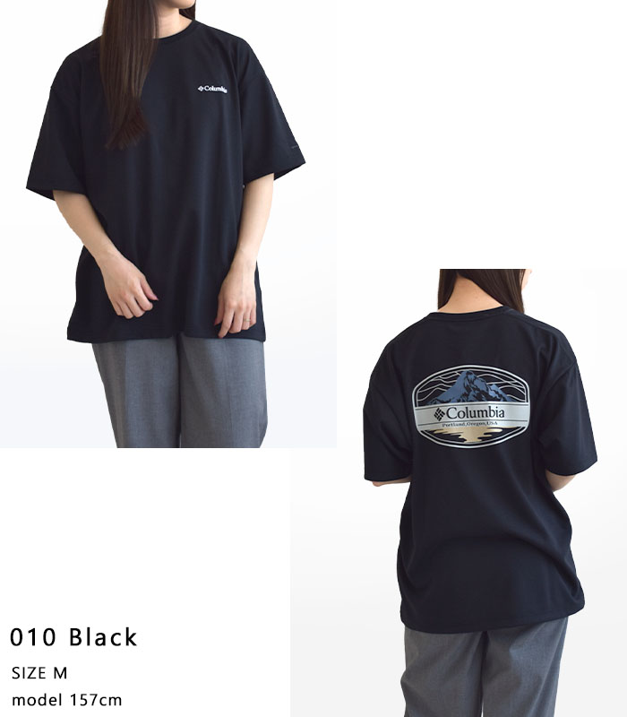 tシャツ 「WEB限定」「Columbia/コロンビア」 SUNRISE STRAIT OFZ バックプリントTシャツ レディース メンズ WEB限定】[Columbia/コロンビア] SUNRISE STRAIT OFZ バック