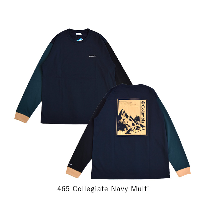 Columbia 2024秋冬新作 コロンビア トップス ロンT 長袖 Tシャツ