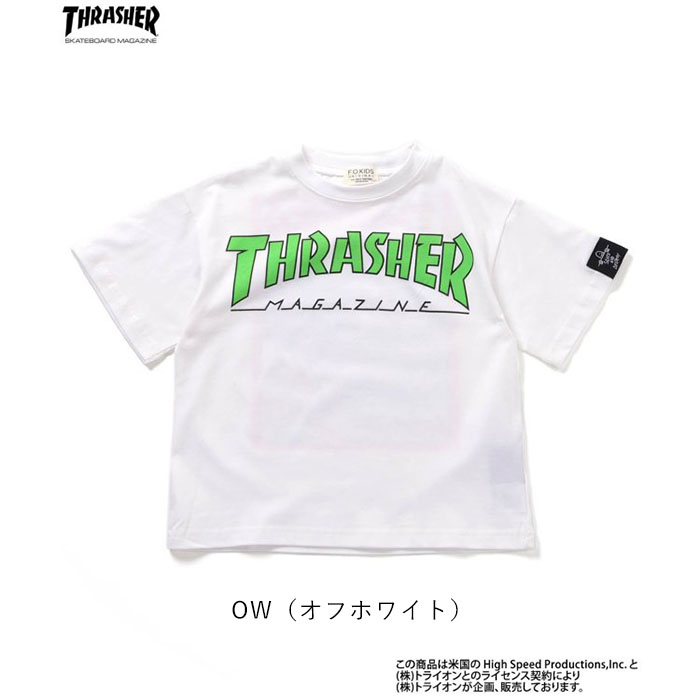 F.O.KIDS 2025春夏新作 スラッシャー THRASHER エフオーキッズ T