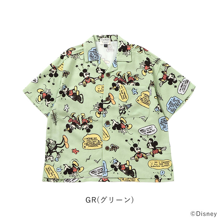 F.O.KIDS 2025春夏新作 エフオーキッズ キッズ シャツ