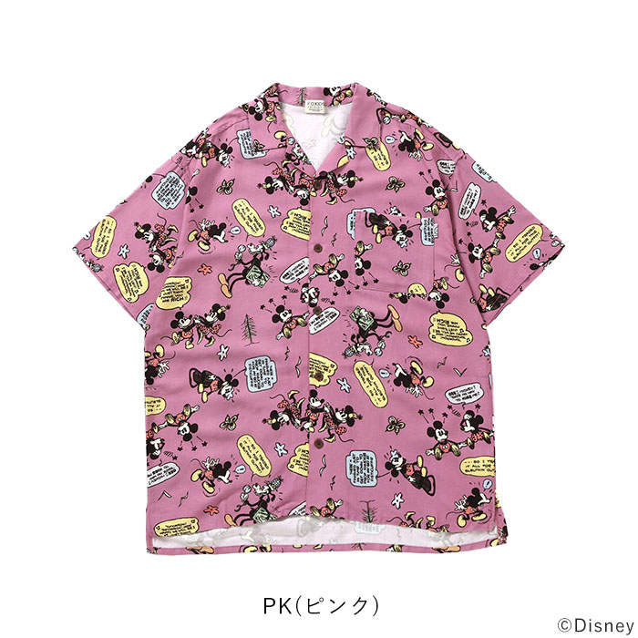 セール】【ディズニーキャラクター】アロハシャツ（シャツ
