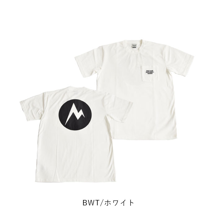 2024春夏新作 Marmot トップス Tシャツ MMW POCKET-T ポケット メンズ レデ...