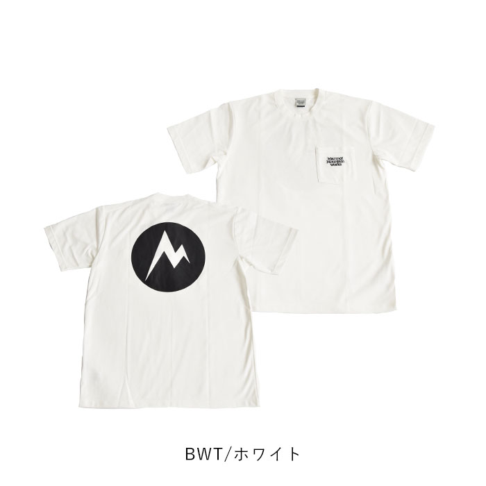 2024春夏新作 Marmot マーモット トップス Tシャツ 半袖 MMW POCKET-T ポケ...