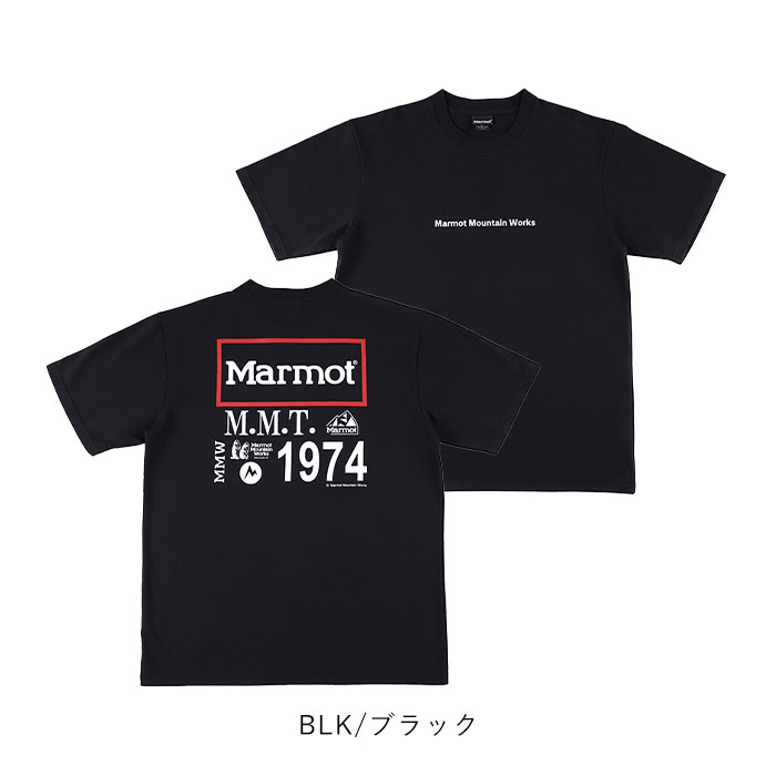 2024春夏新作 Marmot トップス Tシャツ MMW Collection Logo-T ロゴ...