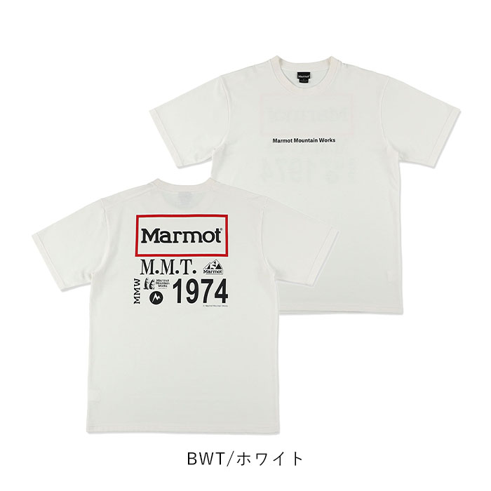 2024春夏新作 Marmot トップス Tシャツ MMW Collection Logo-T ロゴ...