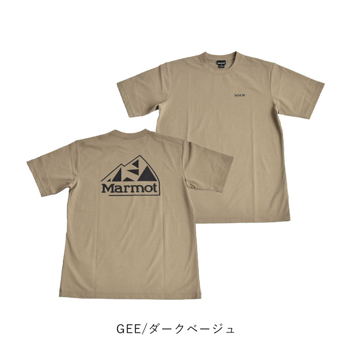 2024春夏新作 Marmot トップス Tシャツ Basic Logo T ベーシック ロゴ メン...