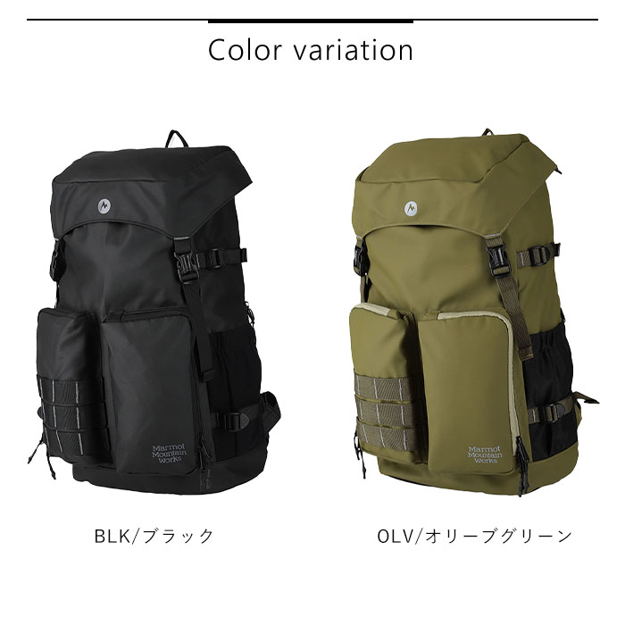 2024春夏新作 Marmot マーモット バッグ リュック MMW Combat Backpack コンバット バックパック メンズ レディース  21L TSSUB401