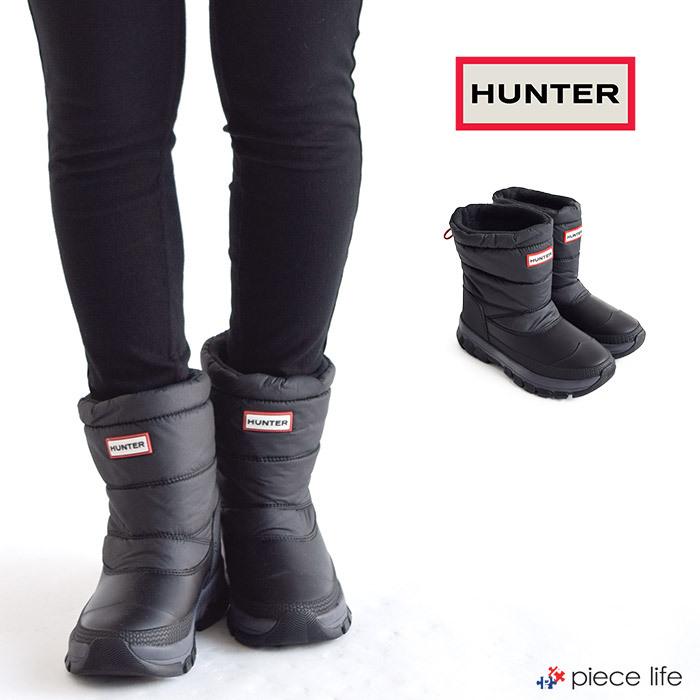 HUNTER ハンター ブーツ レディース ウィメンズ オリジナル インシュレイティド ショート スノー ブーツ 雪 防水 断熱 防滑  :WFS2106WWU:piece life - 通販 - Yahoo!ショッピング