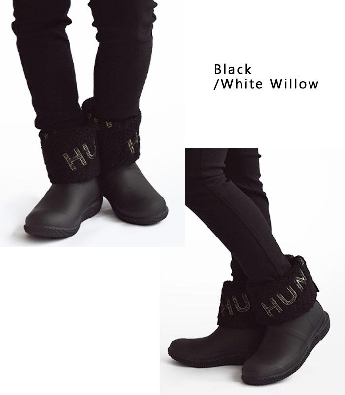 【美品】HUNTER ハンター　ブーツREFSTITCHLOAFERBOOTS HUNTER 長靴 レインブーツ 「HUNTER/ハンター」W REFINED STITCH