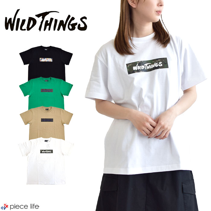 ワイルドシングス WILDTHINGS Tシャツ 半袖 ボックスロゴ