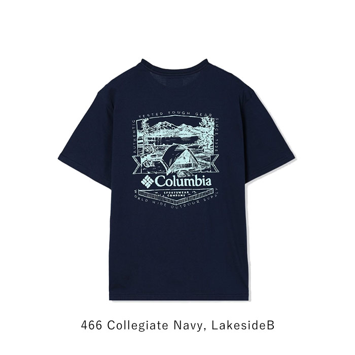 2024春夏新作 コロンビア Columbia Tシャツ トップス 半袖  Rockaway River Back Graphic SS Tee メンズ レディース  春 夏 XE4916｜piecelife｜04
