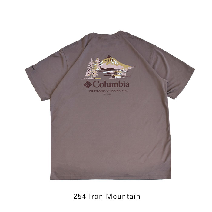 Columbia 2025春夏新作 コロンビア 半袖 Tシャツ 冷却 ひんやり