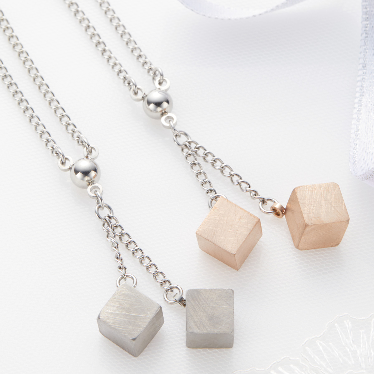 【激レア】UNDERCOVER T期　リーフモチーフチェーン　スカルネックレス UNDERCOVER アンダーカバー Skull Necklace (ネックレス) SILVER