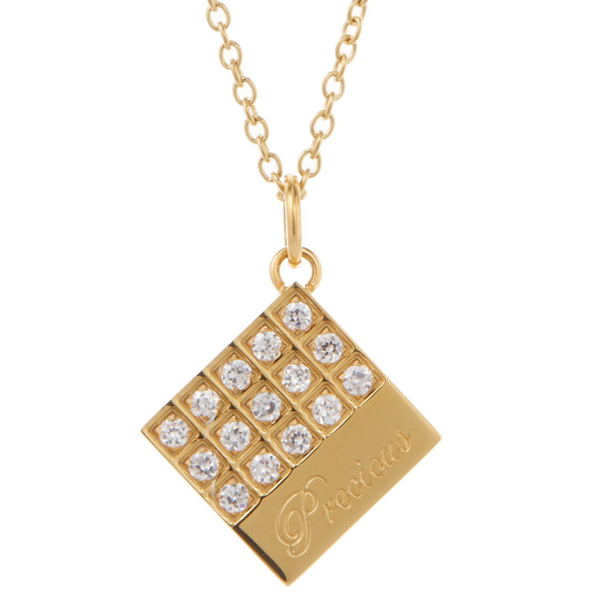 金色スリッパ型ペンダントネックレス n1058-1.jpg