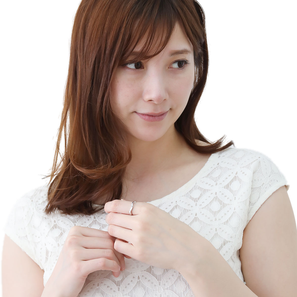 リング シルバー925製 平打ち ウエーブ 波 ひねり ねじり ツヤあり フラット 指輪 シンプル 普段使い |  | 11