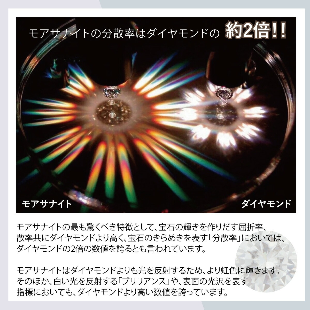 モアサナイト 9mm 両耳ピアス ピアス レディース 両耳用 サージカルステンレス製 モアサナイト