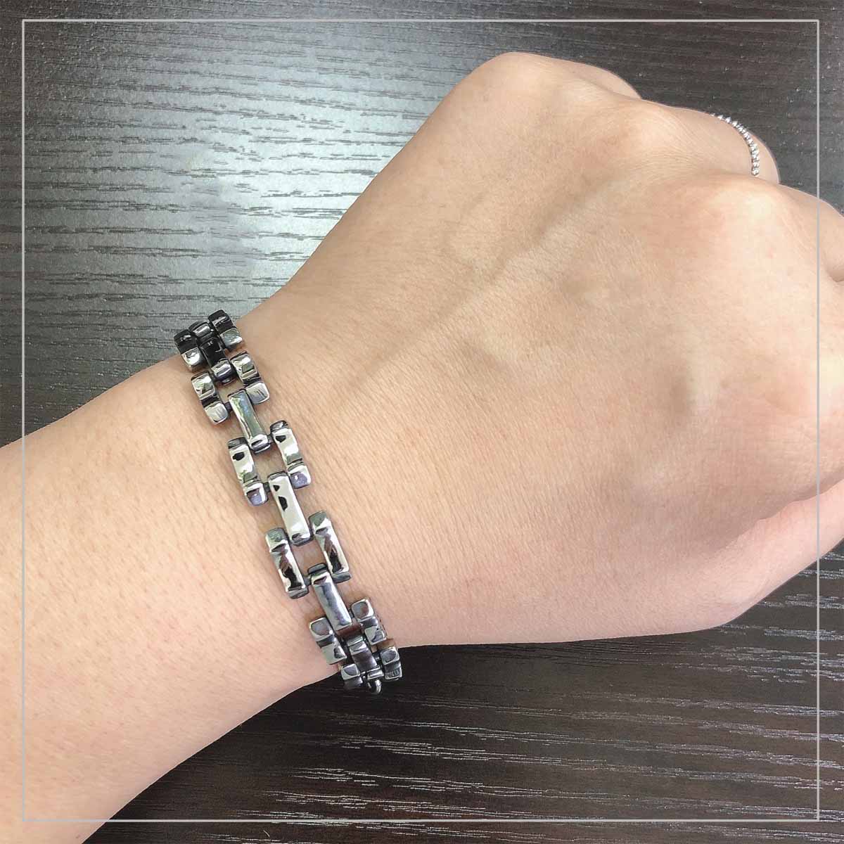 RAJASラジャス ブレスレット Sサイズ　1個 シルバー925 ロープチェーンブレスレット [bs251-4mm