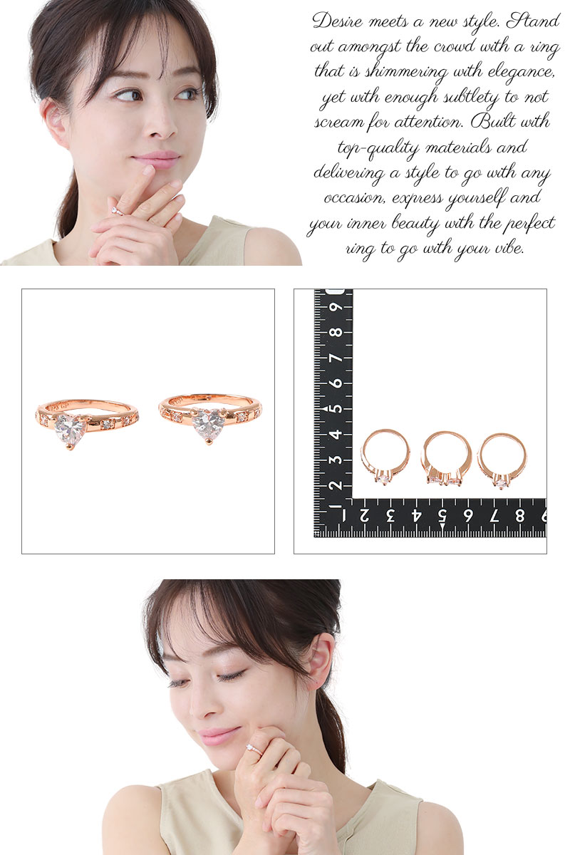 高品質キュービックジルコニアクローバーバングル＋リング セット 3PCS パール × キュービックジルコニア セット リング – GOLDY