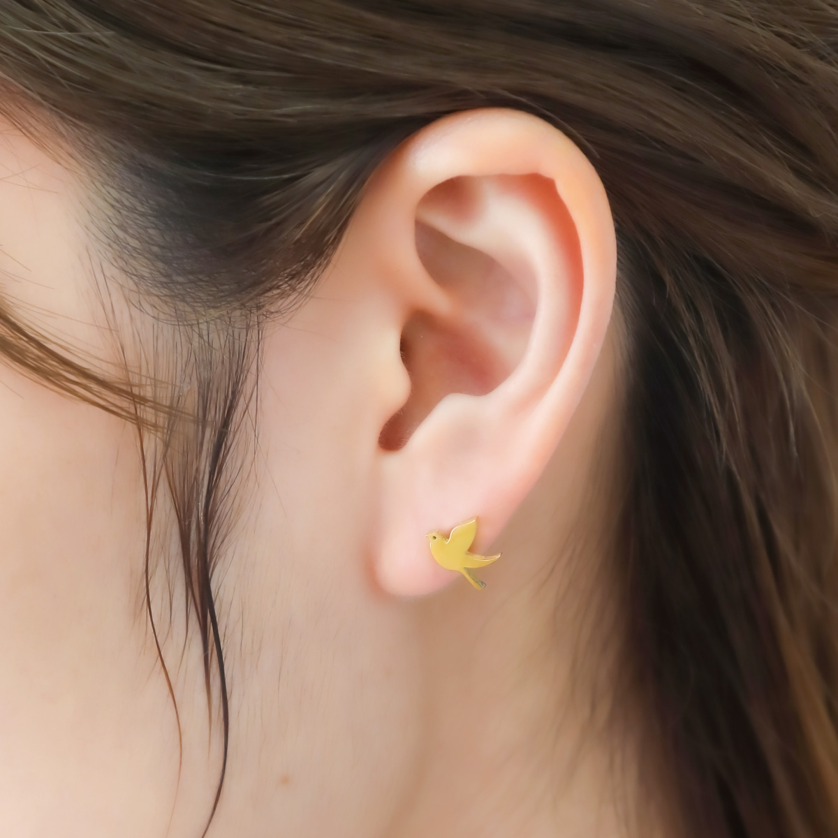 ピアス レディース サージカルステンレス製 鳥 小鳥 トリ バード 動物