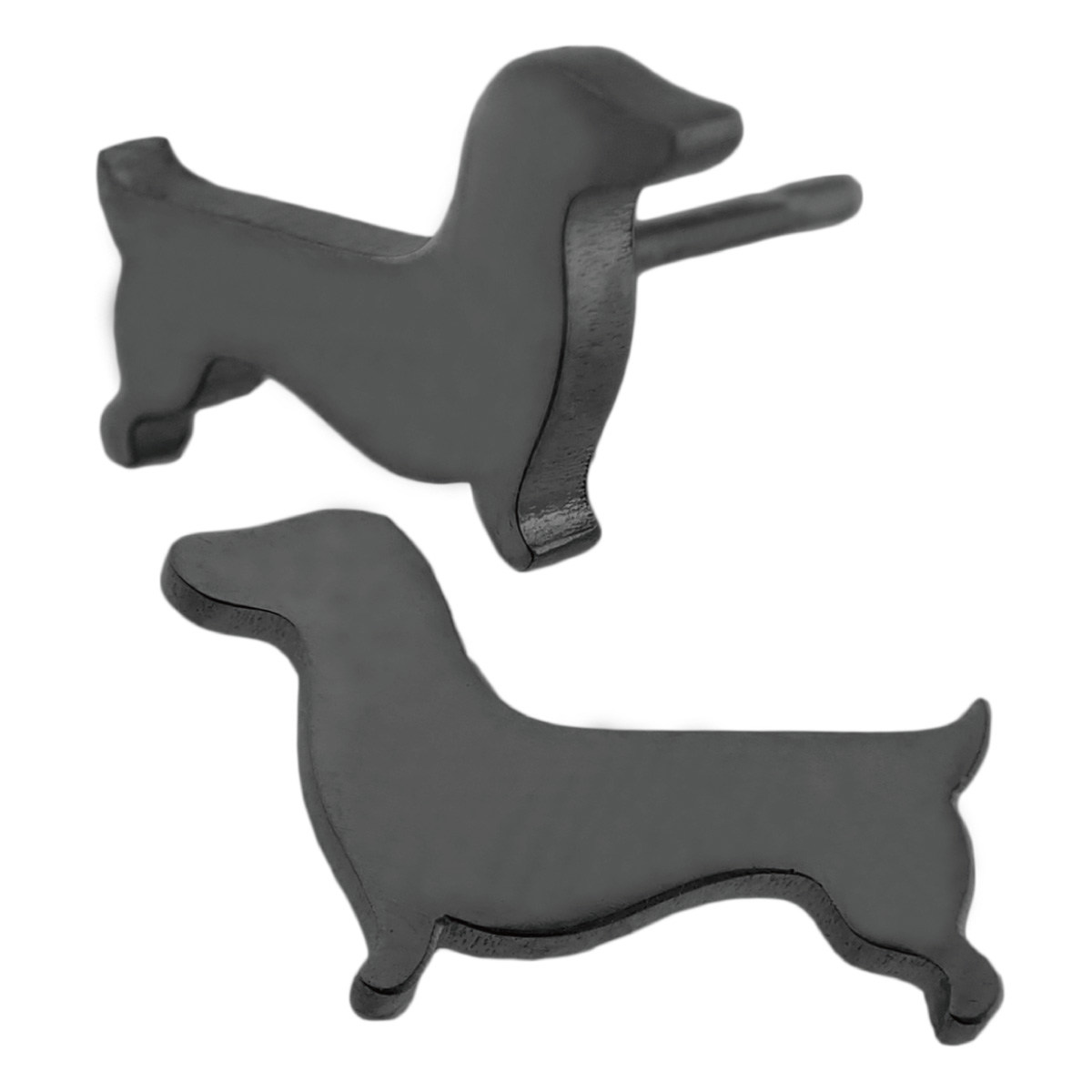 【RADLEY】ドッグ 犬 クリスタル フープ 18Kプレート ピアス RADLEY】ドッグ 犬 クリスタル フープ 18Kプレート ピアス