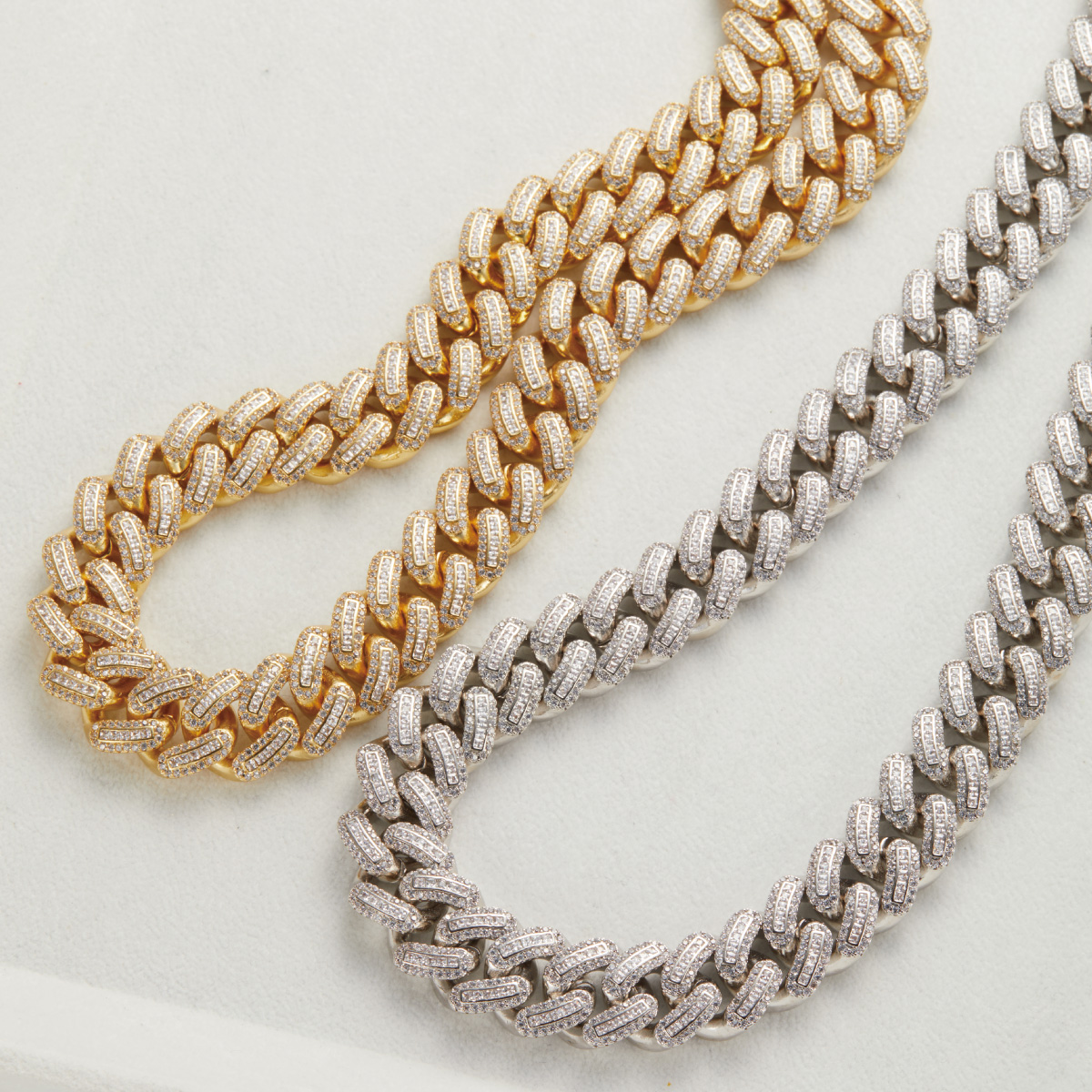 50cmネックレス、22cmブレスレットセット プラチナ ネックレス＆ブレスレットセット | 112323185101