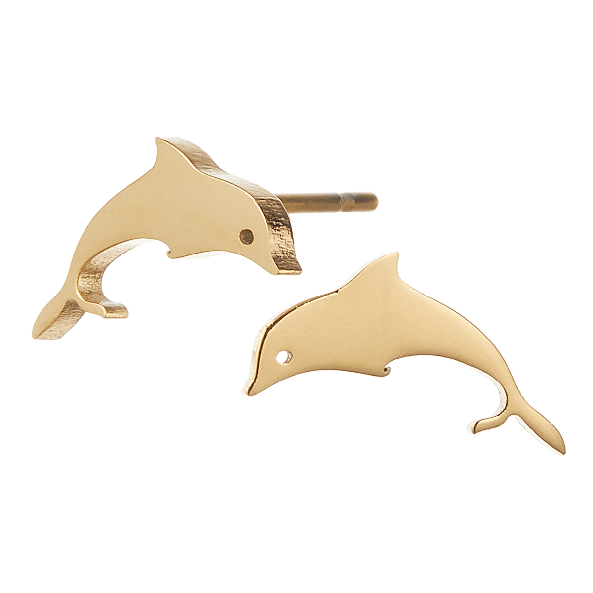 ピアス イルカ サージカルステンレス レディース 金属アレルギー対応