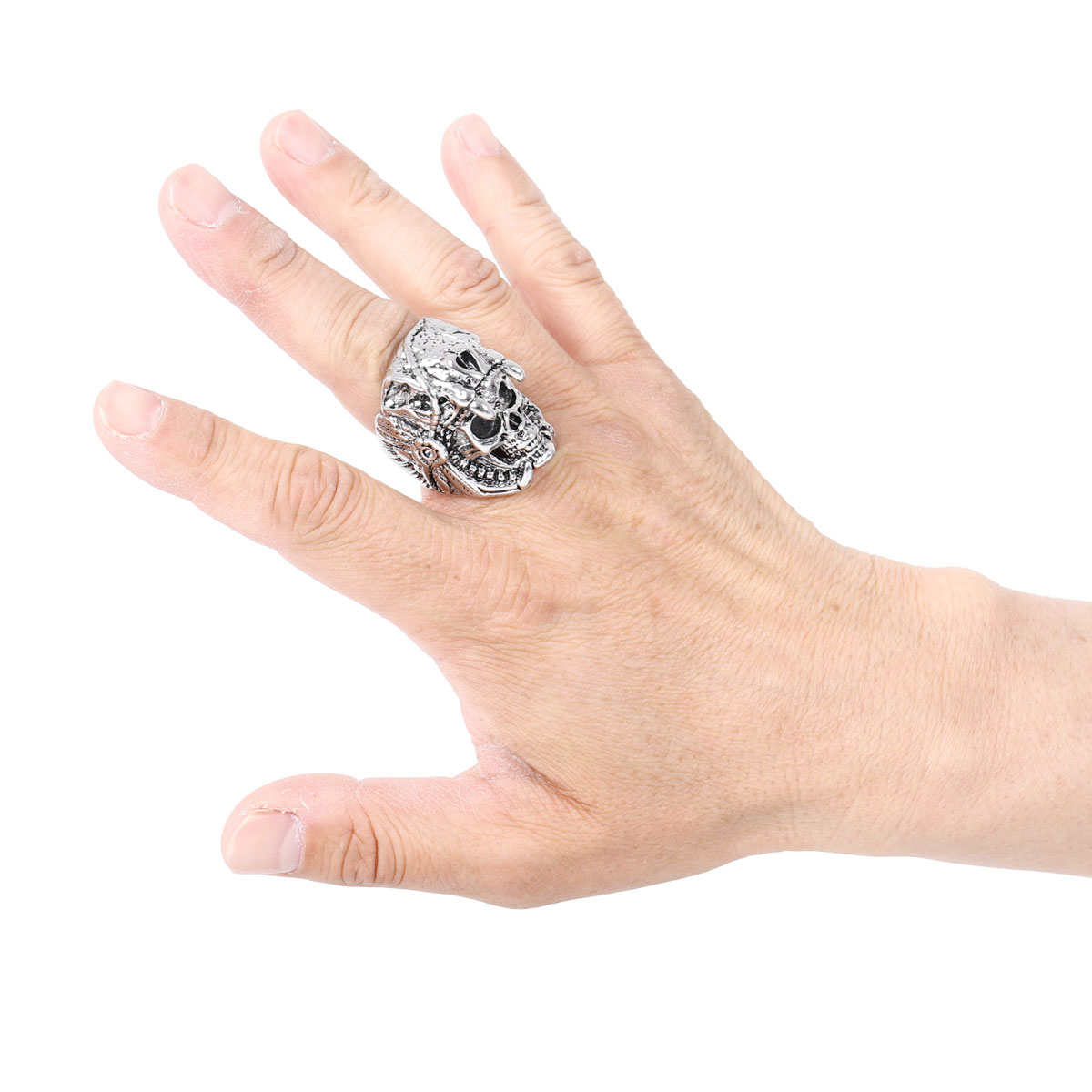 リング メンズ スカル ドクロ ガイコツ スケルトン 骸骨 ロック 爆買