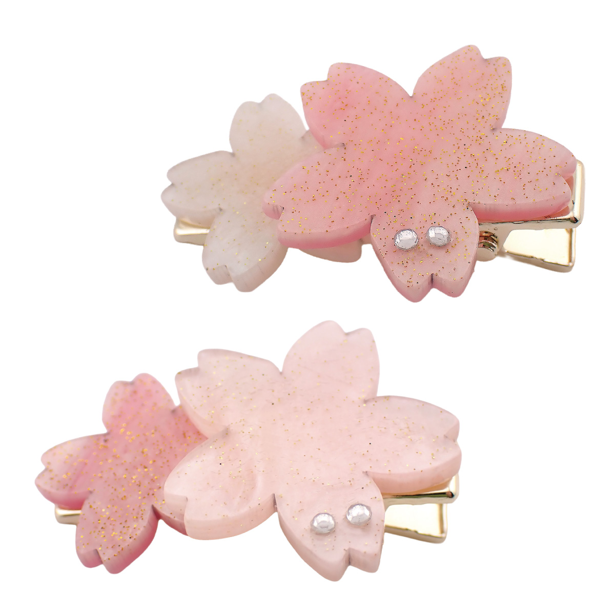 ヘアクリップ ヘアアクセサリー レディース 桜 サクラ さくら 花 春 髪