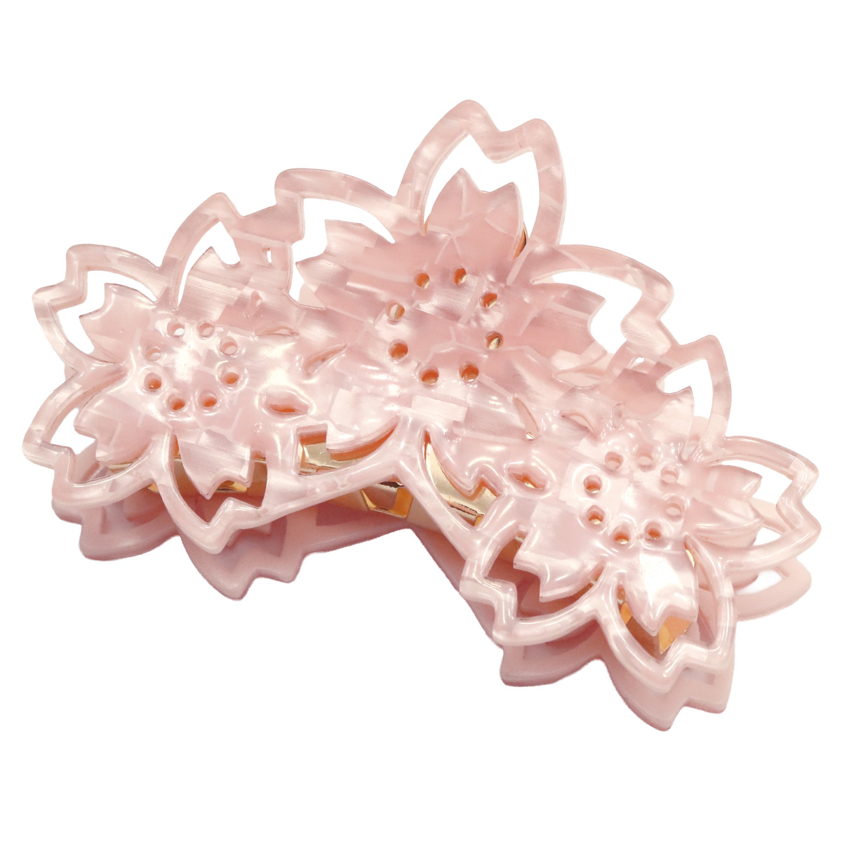 ヘアクリップ ヘアバレッタ ヘアアクセサリー レディース 桜 サクラ