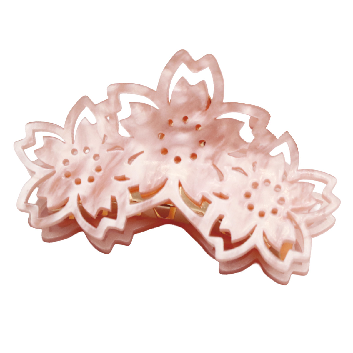 ヘアクリップ ヘアバレッタ ヘアアクセサリー レディース 桜 サクラ