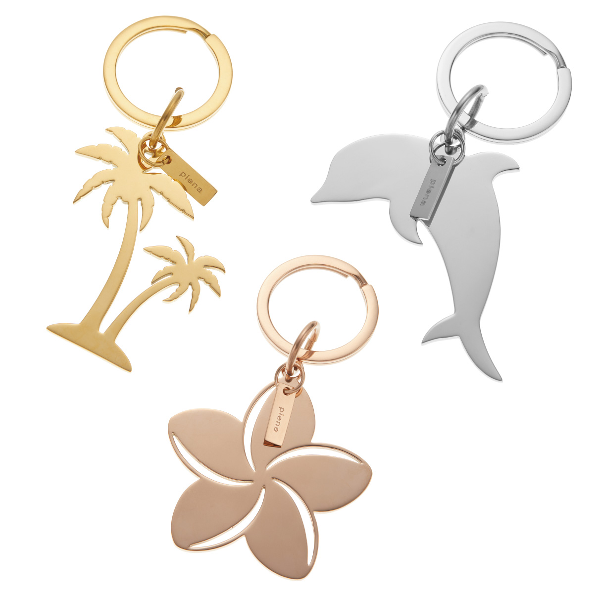 Hawaii イルカ キーホルダー リアルシェル入り アクセサリー】シェル