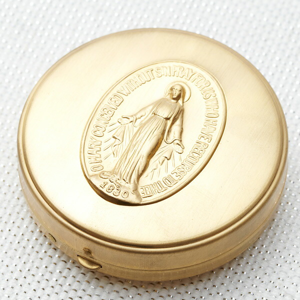 アクセサリーケース ピルケース マリア様 聖母マリア アンティーク加工