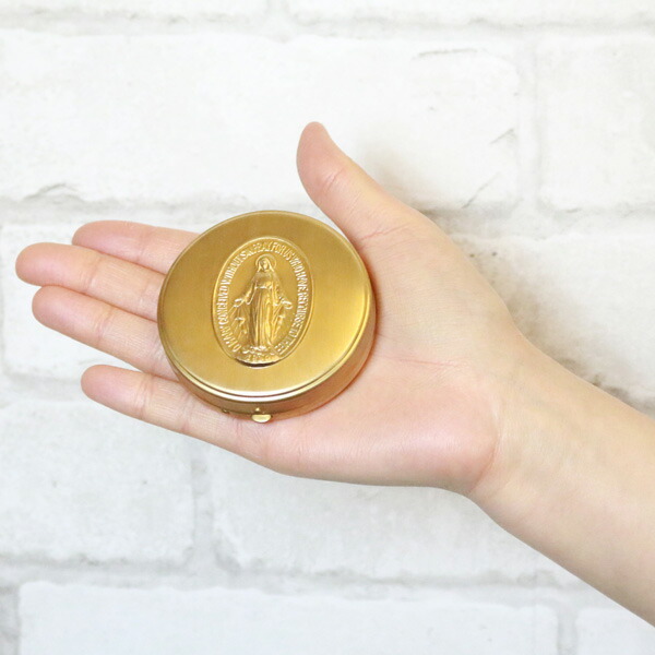 アクセサリーケース ピルケース マリア様 聖母マリア アンティーク加工