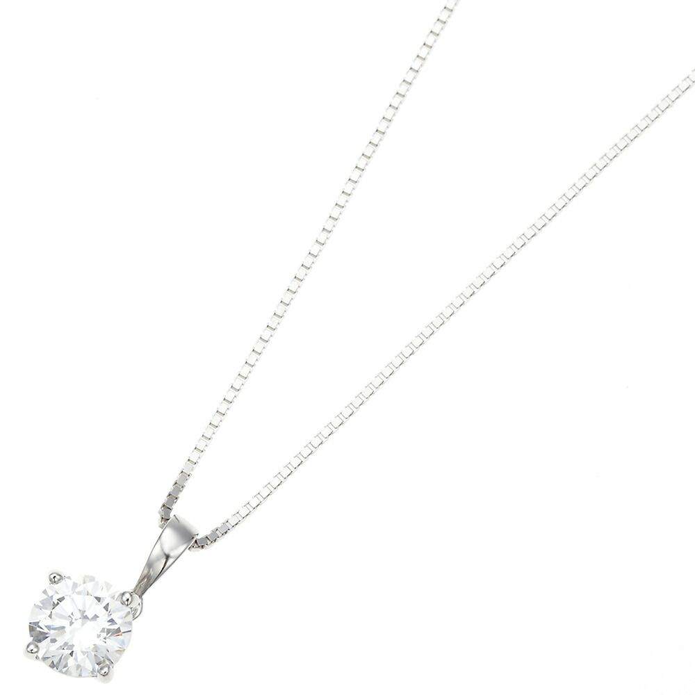 ネックレス ピアス セット スーパーキュービックジルコニア シルバー