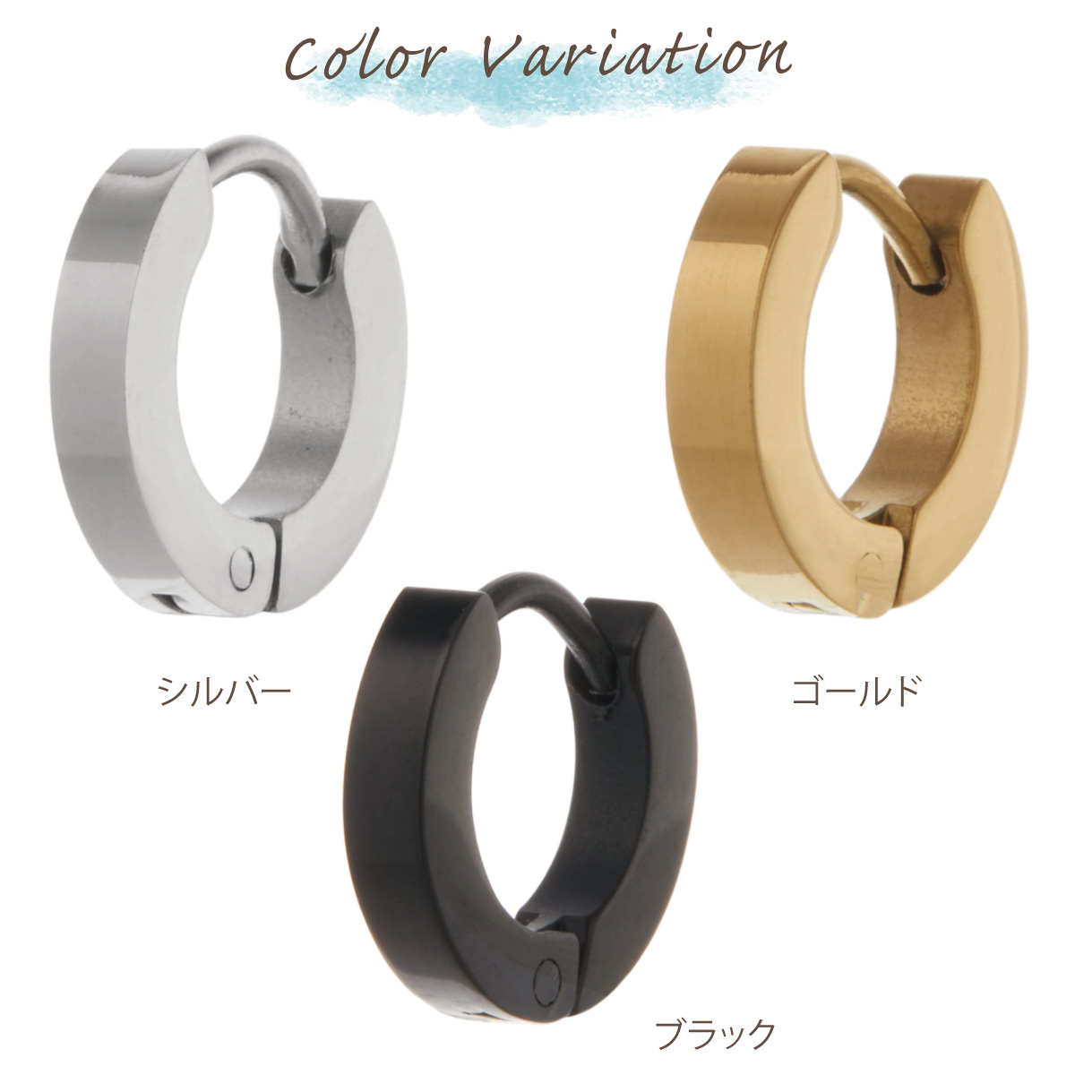 MISSOMA\" エナメル スモール フープ ピアス 関税送料込 ネジピアス スモール（ピアス（片耳用））｜ANCHOR（アンカー